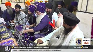 011 Dayalpur 24Oct2024 ThuEve Akhand Keertan Bhai Malkeet Singh Jee Phagwara [upl. by Eenel725]