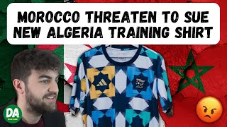 MOROCCO tried to SUE ADIDAS for new ALGERIA training jersey [upl. by Emlynn840]