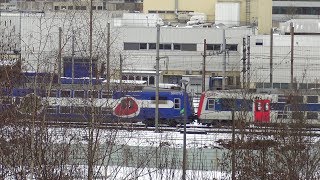 RER C sous la neige [upl. by Chrissy976]