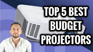 TOP 5 Best Budget Projectors In 2024 [upl. by Nuzzi669]