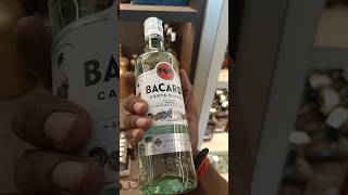 Superior clasic rum bacardi white rum daru whisky bacardirum youtubeshort [upl. by Clyve]