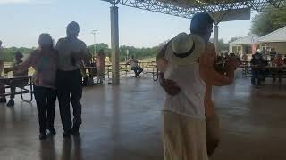 Los Pinkys  Tejano Conjunto Festival Seniors Dance [upl. by Thorma]