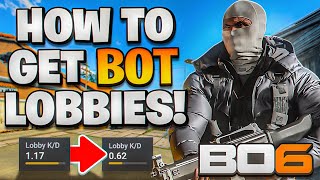 How to Get BOT LOBBIES in BLACK OPS 6 100 of the Time [upl. by Enneibaf]