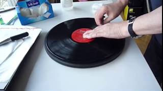 Vinyl record cleaning by Pure Wate [upl. by Alit789]