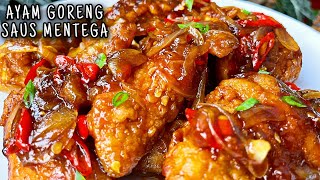 RESEP AYAM GORENG MENTEGA  CARA MEMBUAT AYAM GORENG SAUS MENTEGA [upl. by Inoy671]