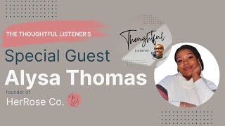 A Conversation with Alysa Thomas [upl. by Aneehsat434]