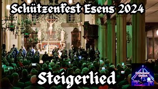 Schützenfest Esens 2024  Steigerlied in der St Magnus Kirche gespielt vom Stadtorchester Wiesmoor [upl. by Pacificas]