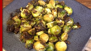 Air Fryer Brussel Sprouts with Maple Syrup [upl. by Esnofla442]