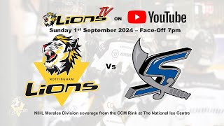 Nottingham Lions v Sheffield Scimitars LIVE [upl. by Neilson]