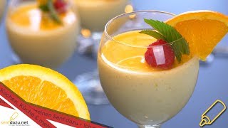 Orangen Dessert I Einfache und Fixe Nachspeise selber machen I Rezept Video [upl. by Dimphia]