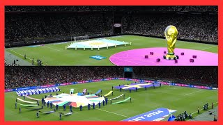 ENTRANCE CINEMATICS UEFA EURO 2024 amp MUNDIAL 2026😎PES licenciado 2024 [upl. by Piefer]