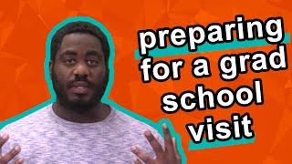 How to prepare for a graduate school visit  Grad Student Explains [upl. by Llamaj102]