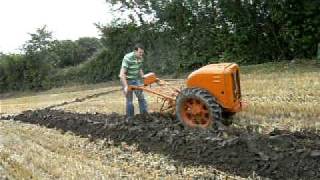 British Anzani Iron Horse Ploughing [upl. by Arema75]