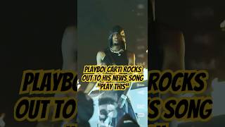 Carti Rocks Out to His New Song PLAY THIS “DIFFERENT TYPE HOES” Carti🔥🕺 [upl. by Given]