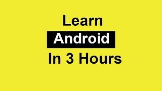 Android App Development Tutorial For Beginners 2021  Master Android Today [upl. by Weldon689]