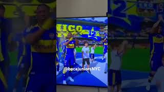 BocajuniorsNYC clásico boca vs river [upl. by Tonry]