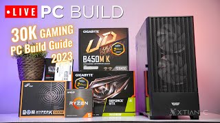 LIVE PC Build 30K Ryzen 5 5500 GTX 1660 Super B450M PC Build 2023 [upl. by Northey]