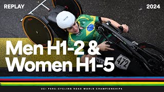 REPLAY  Men H12 and Women H15 Road Races  2024 UCI Paracycling Road World Championships [upl. by Deloria]