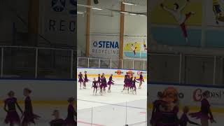 Team seastar TKK Kungsbacka Synkropokal 2024 descendants disney iceskating [upl. by Willetta]