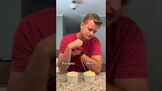 PANERA MAC amp CHEESE VS HOMEMADE MAC amp CHEESE BLIND TASTE TEST [upl. by Ziwot84]