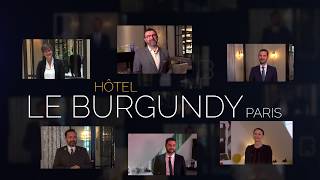 Le Burgundy Hôtel  partenaire Afpa pour la formation aux métiers Hôtellerie Restauration [upl. by Eisenstark]