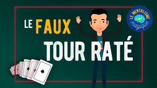 Comment faire SEMBLANT DE RATER un tour   par Fabien Olicard [upl. by Analram847]