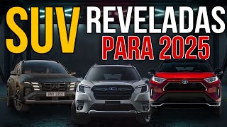 4 NUEVAS MEJORES SUV S para 2025  2026 REVELADAS [upl. by Merow]