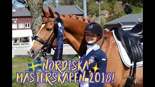 ♘ TÄVLINGSVLOGG ♘ Tävlar NORDISKA MÄSTERSKAPEN 2018 Del 1 [upl. by Adeirf474]