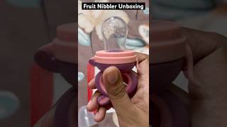 Unboxing fruit nibbler  luvlap fruit nibbler  Rs 185 luvlap baby luvlapbaby​⁠ firstcryhaul [upl. by Gerty978]