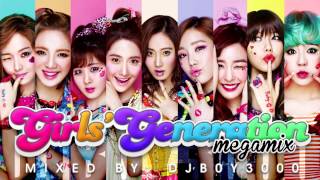 Girls Generation Megamix 2014 DJB0Y3000 Official [upl. by Adianez]