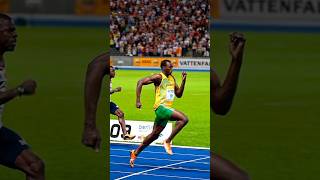 When Usain Bolt Broke 100m World Record  Reactions 😮‍💨100m usainbolt sprints trackandfield [upl. by Zerep]