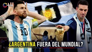 Ganarle a la Selección Colombia podría dejar a Argentina sin Mundial 2026 ¿quotJusticia divinaquot [upl. by Noelyn]