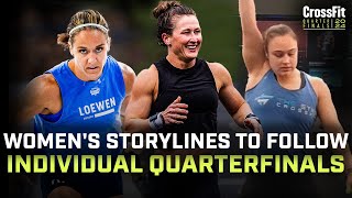 Top Three Women To Follow in the 2024 CrossFit Individual Quarterfinal [upl. by Avek]