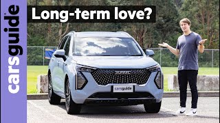 GWM Haval Jolion Hybrid 2024 review Ultra  Longterm small SUV test of Toyota Corolla Cross rival [upl. by Akihsal]