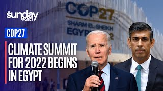 COP27 Begins World Leaders Gather In Egypt As COP27 Summit Begins [upl. by Tioneb286]