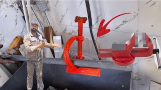 Manufacturing andHow to Use an Iron Table Clamp for Welding Projectsquot🗜️🔧 [upl. by Tiffanie]