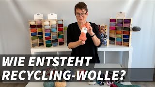 RecyclingWolle  Wie wir recycelte Wolle aus 20000 Kleidungsstücken herstellen [upl. by Jenna]