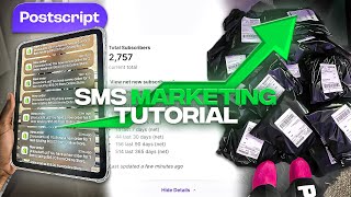 How To Set Up Sms Marketing For Your Clothing Brand In 2024 TUTORIAL [upl. by Magdalene985]