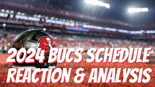 Tampa Bay Buccaneers 2024 Schedule Reaction amp Analysis Real Bucs Talk Livestream [upl. by Oman]