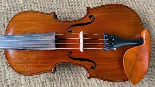 Old Dresden Violin 1230 SWEET as SILK Toned Violin Take a listen Its for Sale [upl. by Yehtomit]