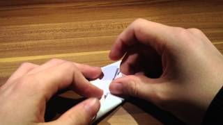 Origami Tutorial Stern aus Papier falten  Origami leicht gemacht [upl. by Ailices133]