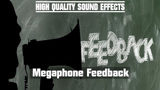 High Quality Sound Effects Megaphone Feedback [upl. by Swaine672]