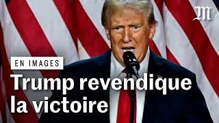 USA 2024  Trump revendique la victoire à la présidentielle américaine [upl. by Allimaj]