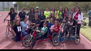 Escuela de ciclismo Paralímpico e inclusivo GRACIAS premios Super A IBERDROLA [upl. by Atiugram]