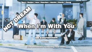 NCT DREAM 엔시티 드림 When I’m With You Line Distribution amp Color Coded Lyrics [upl. by Latihs939]