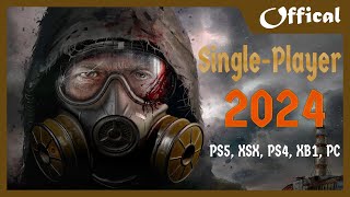 Die besten 10 erstaunlichen kommenden SINGLE PLAYER Spiele 2024  PS5 XSX PS4 XB1 PC [upl. by Nilatak474]