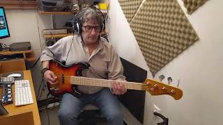 ZZTOP SHARP DRESSED MAN BASS COVER BY POLIS PELELIS [upl. by Finbar]