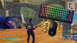 Razer Huntsman V3 Pro Mini SNAP TAP Fortnite Keyboard amp Mouse Sounds Gameplay 4K [upl. by Anahcar]