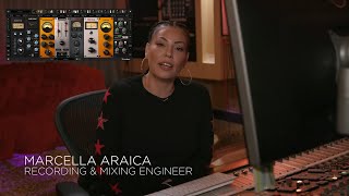 Marcella quotMs Lagoquot Araica on mixing with MixBox quotlunchboxquot 500series style audio plugin [upl. by Enneire]