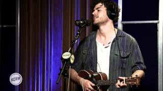 Vance Joy performing quotRiptidequot Live on KCRW [upl. by Annoj]